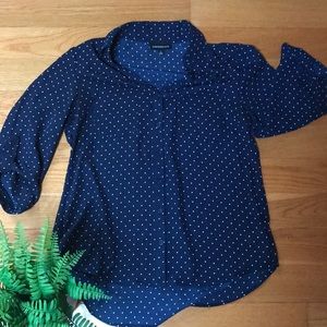 Fortune + Ivy Christelle button down blouse